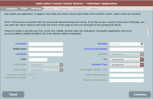 School Access Form